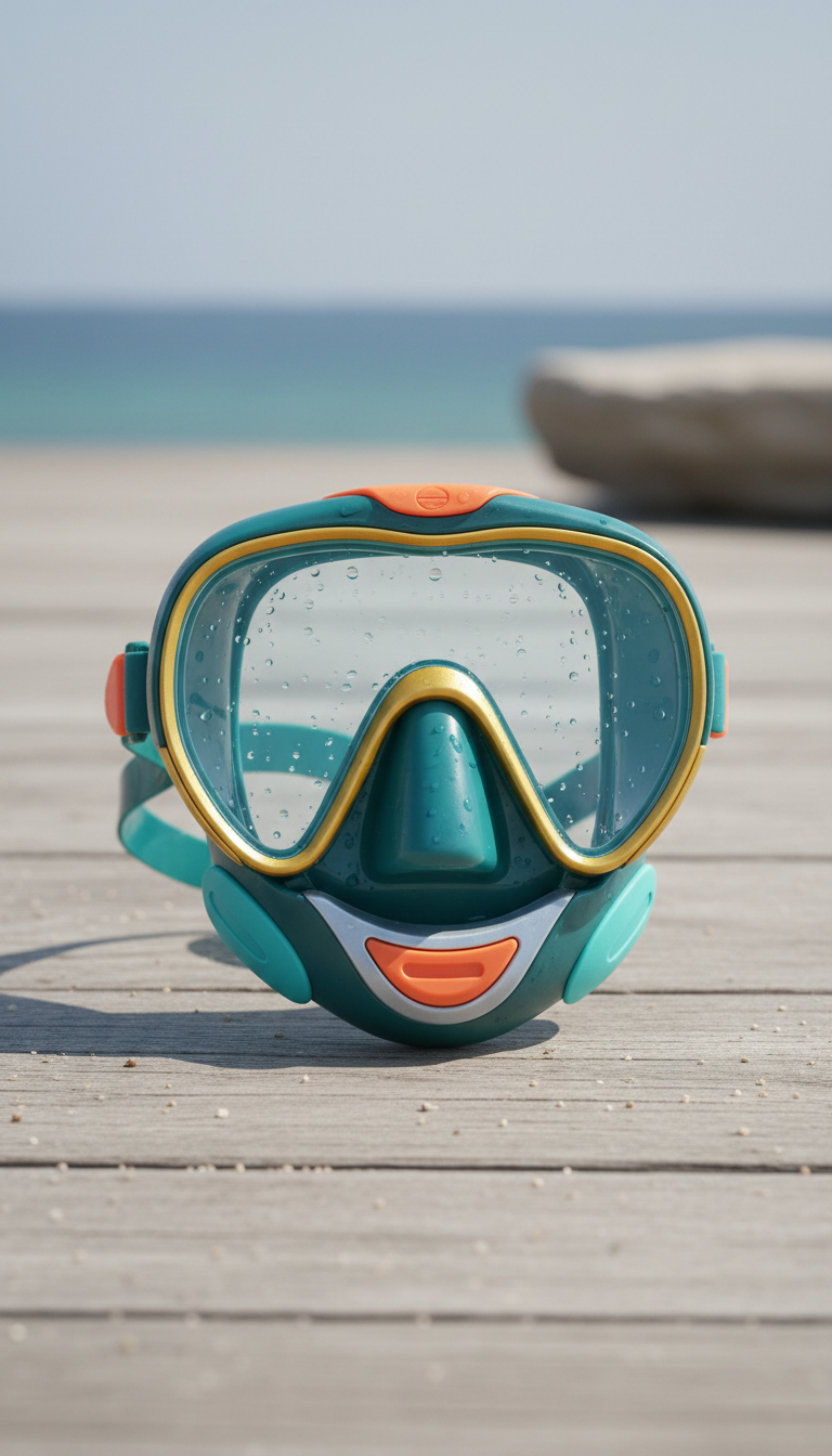 Snorkeling Mask with Panoramic Lens