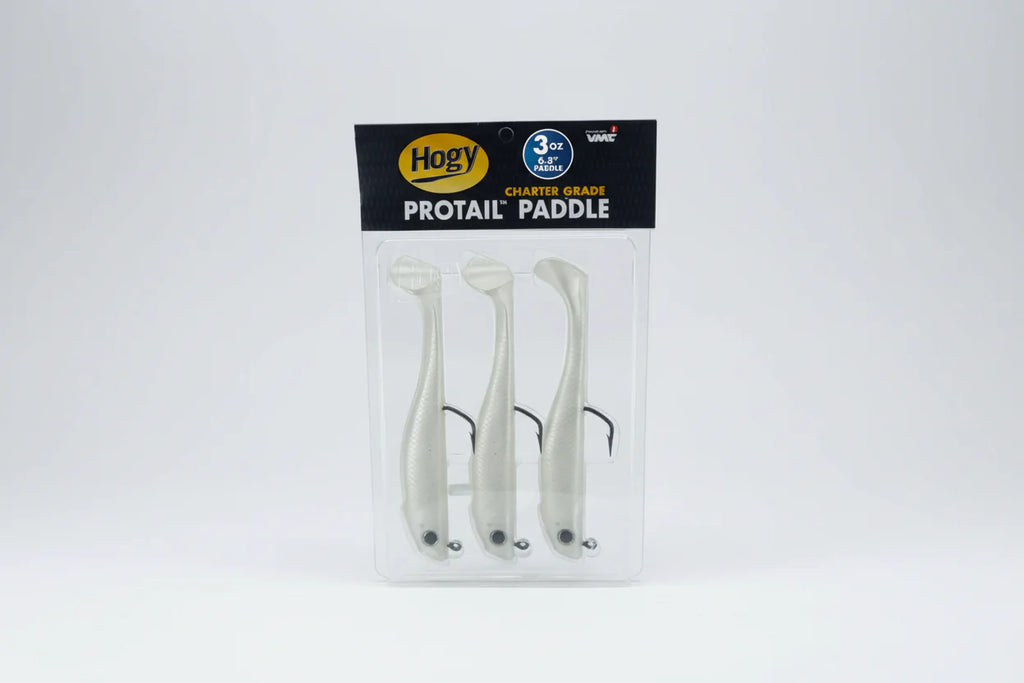 Hogy Protail Paddle 6.5" 3oz, 4oz, 5oz, 6oz (Bone Color) PK of 3